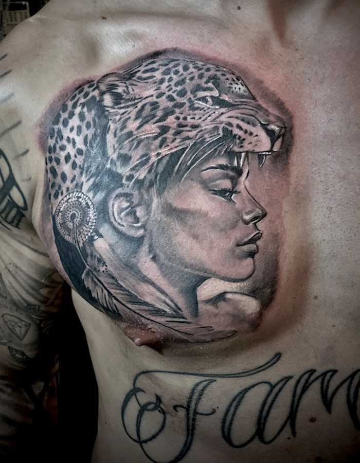 Tattoo uploaded by Jess Cavazos • #leapoard #jaguar • Tattoodo